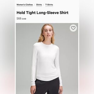 LULULEMON Hold Tight Long Sleeve